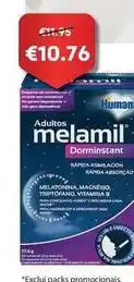 Auchan Humana - suplemento melamil dormistant, vitamina c/75ml 75ml promoção