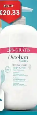Auchan Oleoban - creme diario promoção
