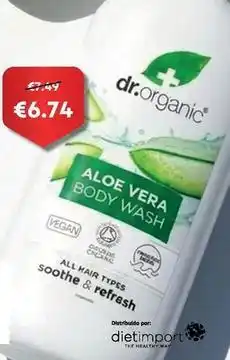 Auchan Aloe vera body wash 500ml promoção
