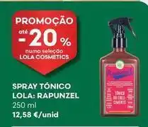 Auchan Spray tônica lola: rapunzel promoção