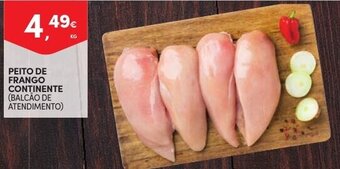 Continente Peito de Frango Continente promoção