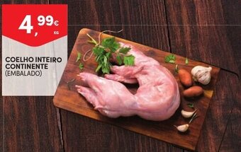 Continente Coelho Inteiro Continente promoção