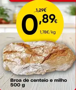 Froiz Broa de centeio e milho promoção