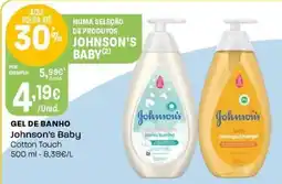 Intermarché Gel de banho johnson's baby promoção