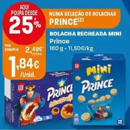 Intermarché Bolacha recheada mini prince promoção