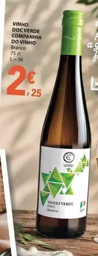 E.Leclerc Vinho verde companhia do vinho branco promoção