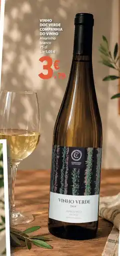 E.Leclerc Vinho doc verde companhia do vinho alvarinho branco promoção