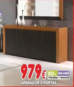 BragaJAV Aparador 4 portas promoção