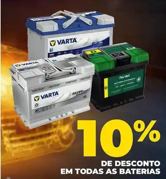 Feu Vert Varta baterias promoção