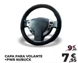 Feu Vert capa para volante +pwr nubuck promoção