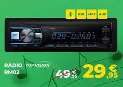 Feu Vert Rádio top vision rm02 promoção