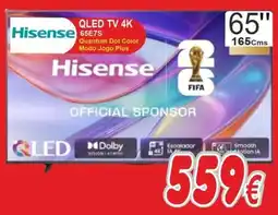 BragaJAV Hisense Qled tv 4k 65e7s promoção