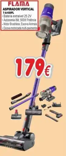 BragaJAV flama aspirador vertical 1 648fl promoção