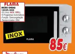BragaJAV Micro ondas flama 1803fl inox promoção