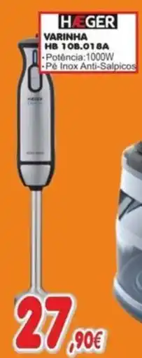 BragaJAV Varinha Hager promoção