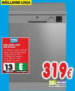 BragaJAV Máq. lavar loiça beko promoção