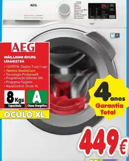 BragaJAV Aeg mÃ¡q.lavar roupa lfa618275a promoção