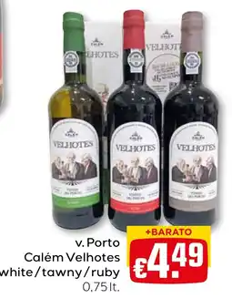 Bolama Calém Velhotes white/tawny/ruby promoção