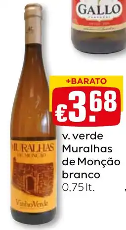 Bolama Vinho verde Muralhas de Monção promoção