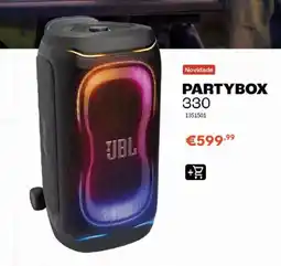 Radio Popular Jbl partybox 330 promoção