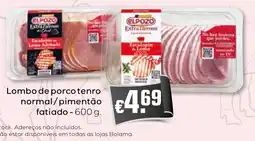 Bolama Elpozo lombo de porco tenro promoção