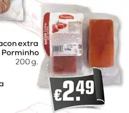 Bolama Bacon extra Porminho promoção