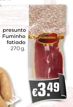 Bolama Presunto fuminho fatiado promoção