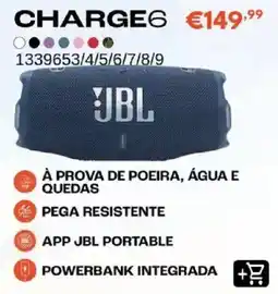 Radio Popular Jbl charge 6 promoção