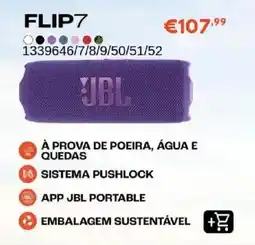 Radio Popular Jbl flip 7 promoção
