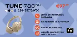 Radio Popular Jbl tune 780nc promoção