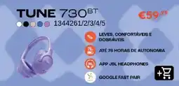 Radio Popular jbl tune 730bt promoção