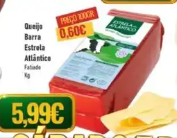 Belita Queijo Barra Estrela Atlântico Fatiado promoção