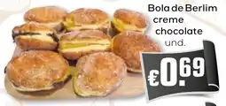 Bolama Bola de Berlim creme chocolate und. promoção