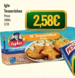 Belita Iglo tesourinhos peixe promoção