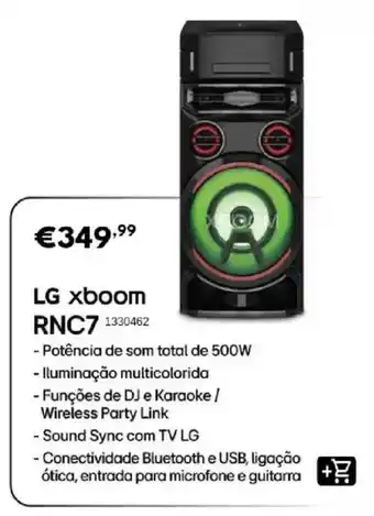 Lg xboom rnc7