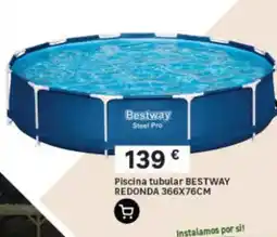 Leroy Merlin Piscina tubular bestway redonda promoção