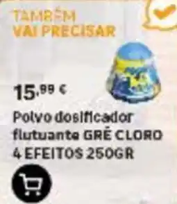 Leroy Merlin Polvo dosificador flutuante gré cloro promoção