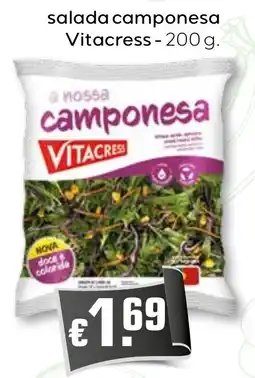 Bolama salada camponesa vitacress promoção
