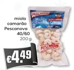 Bolama miolo camarão Pescanova promoção