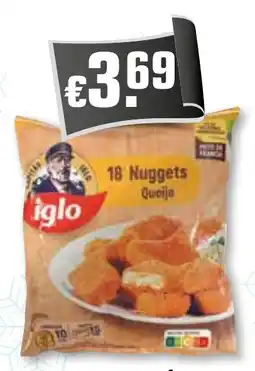 Bolama iglo 18 Nuggets Queijo promoção