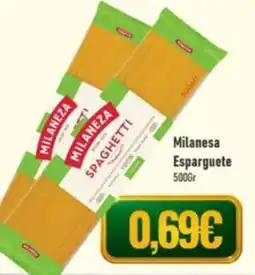Belita milanesa esparguete promoção