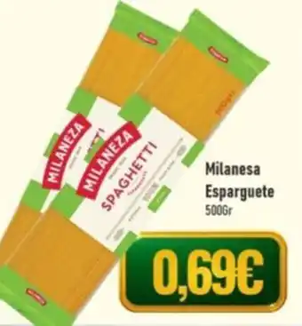 Belita milanesa esparguete promoção