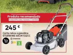 Leroy Merlin Corta relva a gasolina sterwins 40cm 132cc promoção