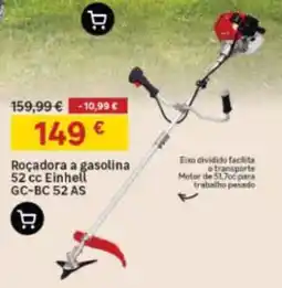 Leroy Merlin Roçadora a gasolina 52 cc Einhell GC-BC 52 AS promoção