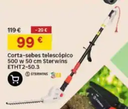 Leroy Merlin Corta-sebes telescópico sterwins promoção
