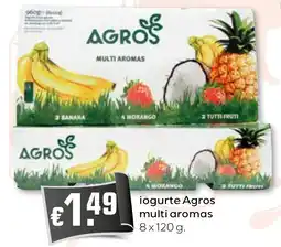 Bolama iogurte agros multi aromas promoção