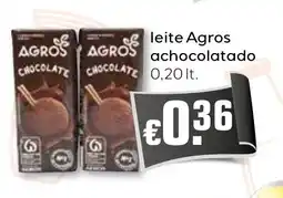 Bolama Leite agros achocolatado promoção