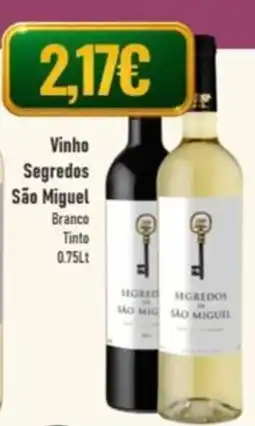 Belita Vinho Segredos São Miguel promoção
