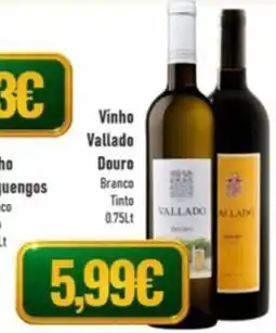 Belita Vinho Vallado Douro Branco Tinto promoção