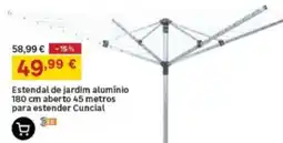 Leroy Merlin Estendal de jardim alumínio para estender cuncial promoção